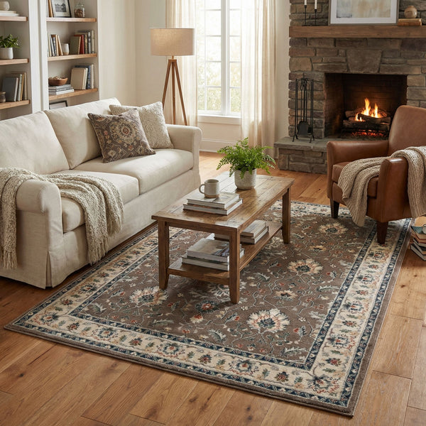 Montville Coraline Latte Alabaster Area Rug