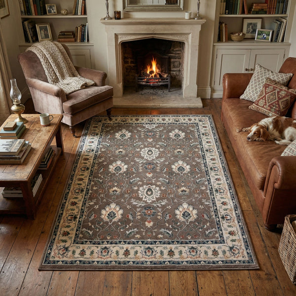 Montville Coraline Latte Alabaster Area Rug