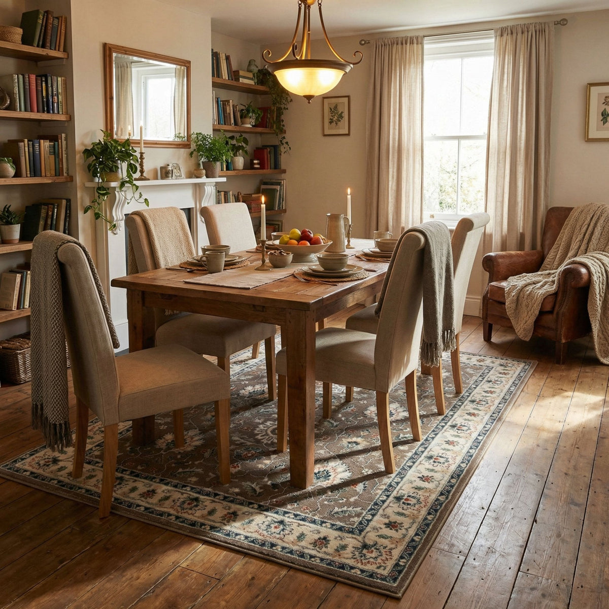 Montville Coraline Latte Alabaster Area Rug
