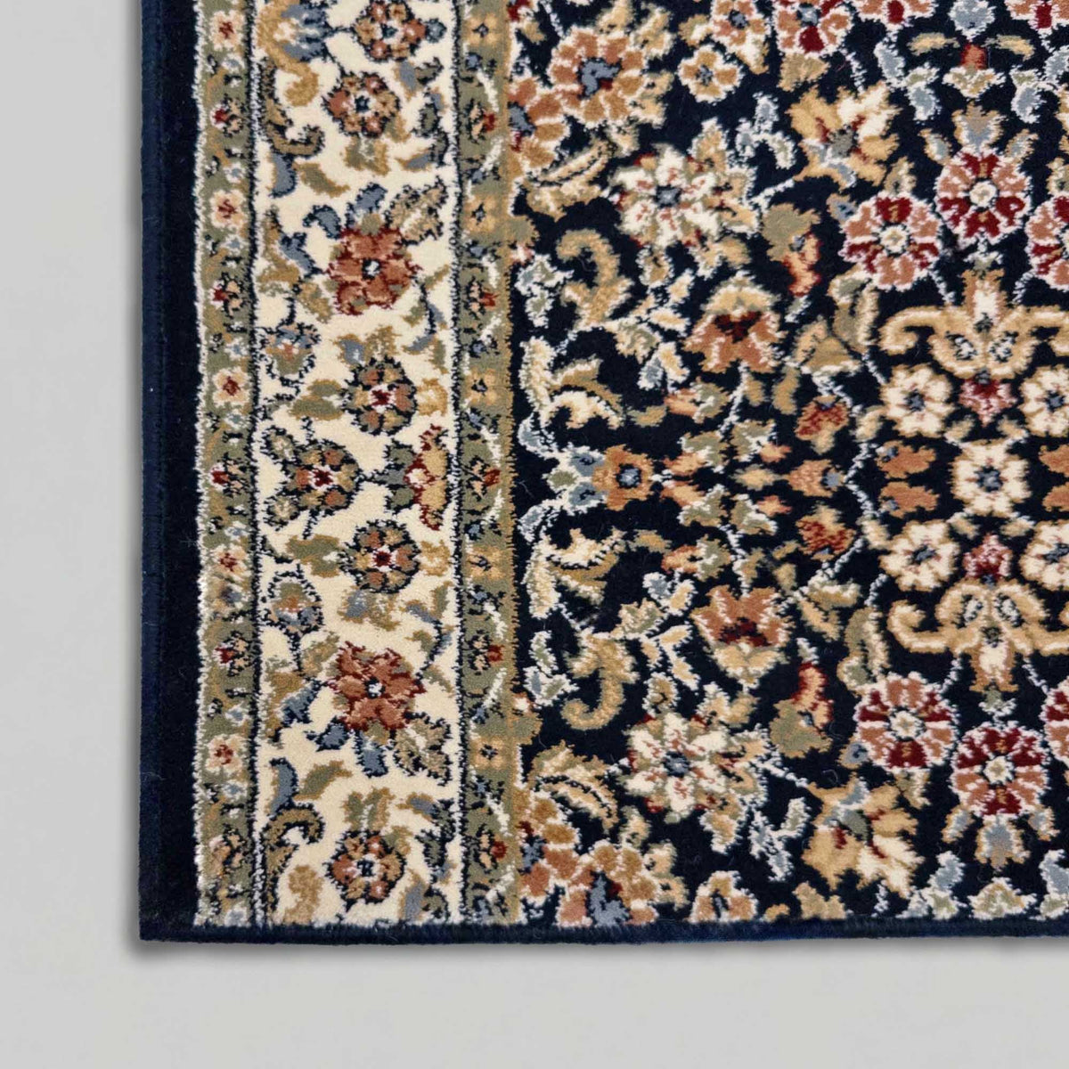 Ancient Garden Blue/Ivory 57078-3434 Stair Runner