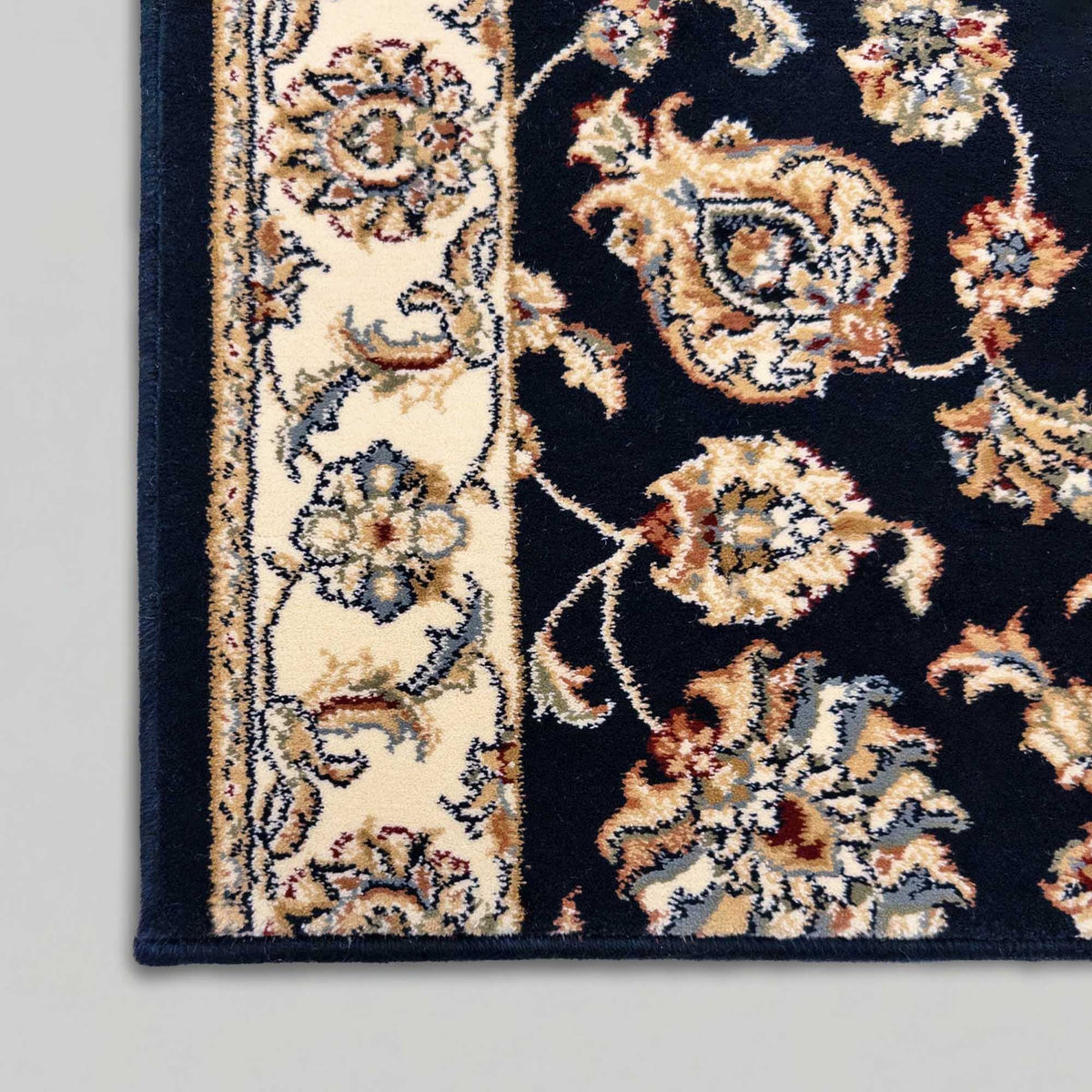 Ancient Garden Blue/Ivory 57365-3464 Stair Runner