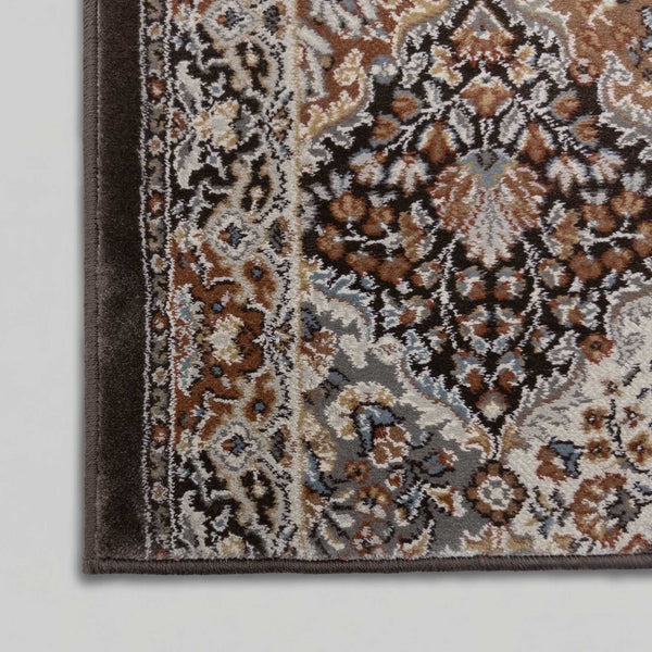 Ancient Garden Brown/Blue 57008-3235 Stair Runner