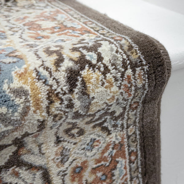 Ancient Garden Brown/Blue 57008-3235 Stair Runner
