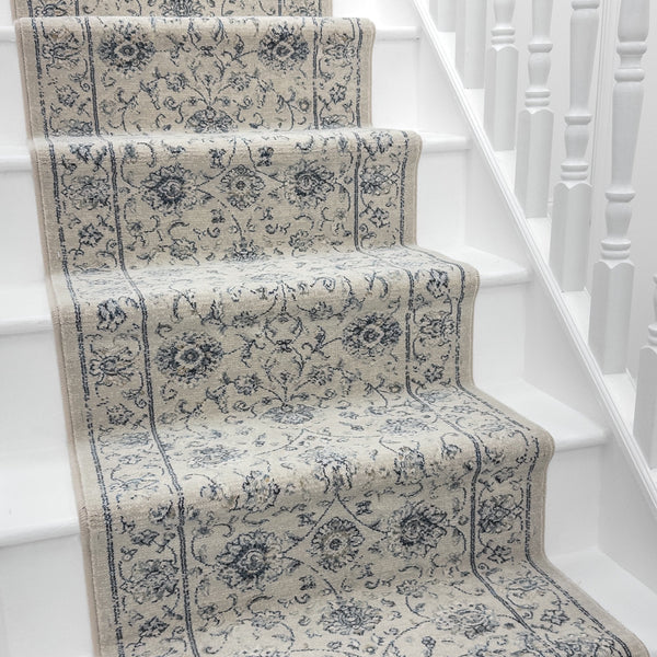 Ancient Garden Cream 57126-6666 Stair Runner