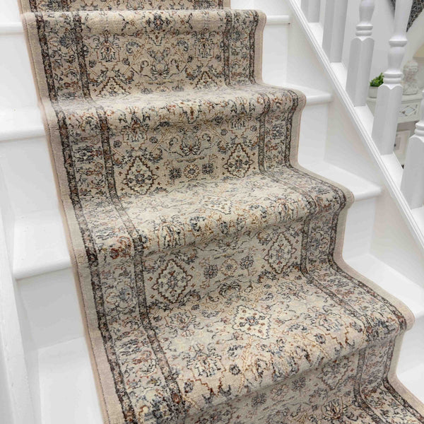 Ancient Garden Cream/Beige 57276-9295 Stair Runner