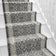 Ancient Garden Gray/Cream 57011-5666 Stair Runner - 30cm / 66cm