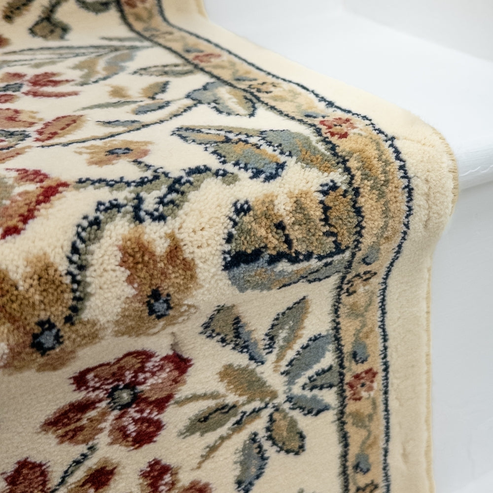Ancient Garden Ivory 57084-6464 Stair Runner