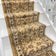 Ancient Garden Light Gold/Ivory 57120-2464 Stair Runner - 1ft / 2ft 2in