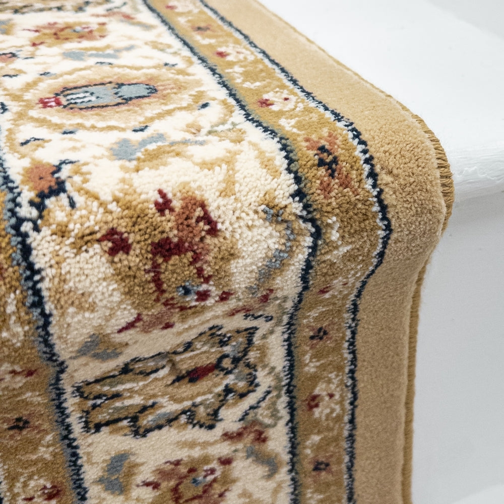Ancient Garden Light Gold/Ivory 57120-2464 Stair Runner