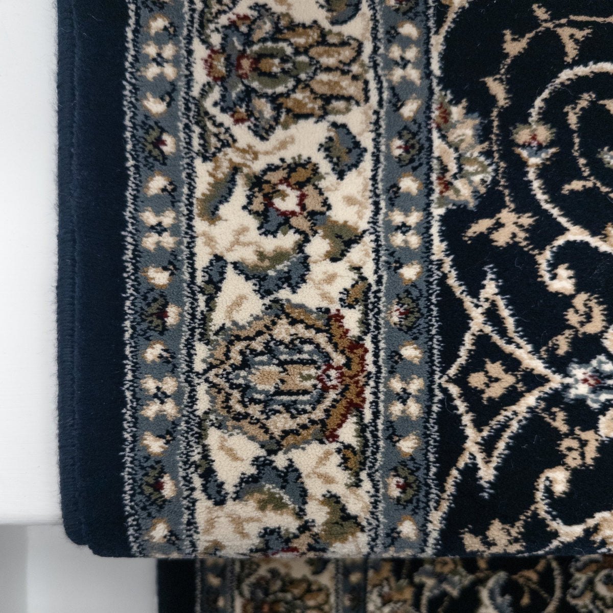 Ancient Garden Navy 57120-3464 Stair Runner