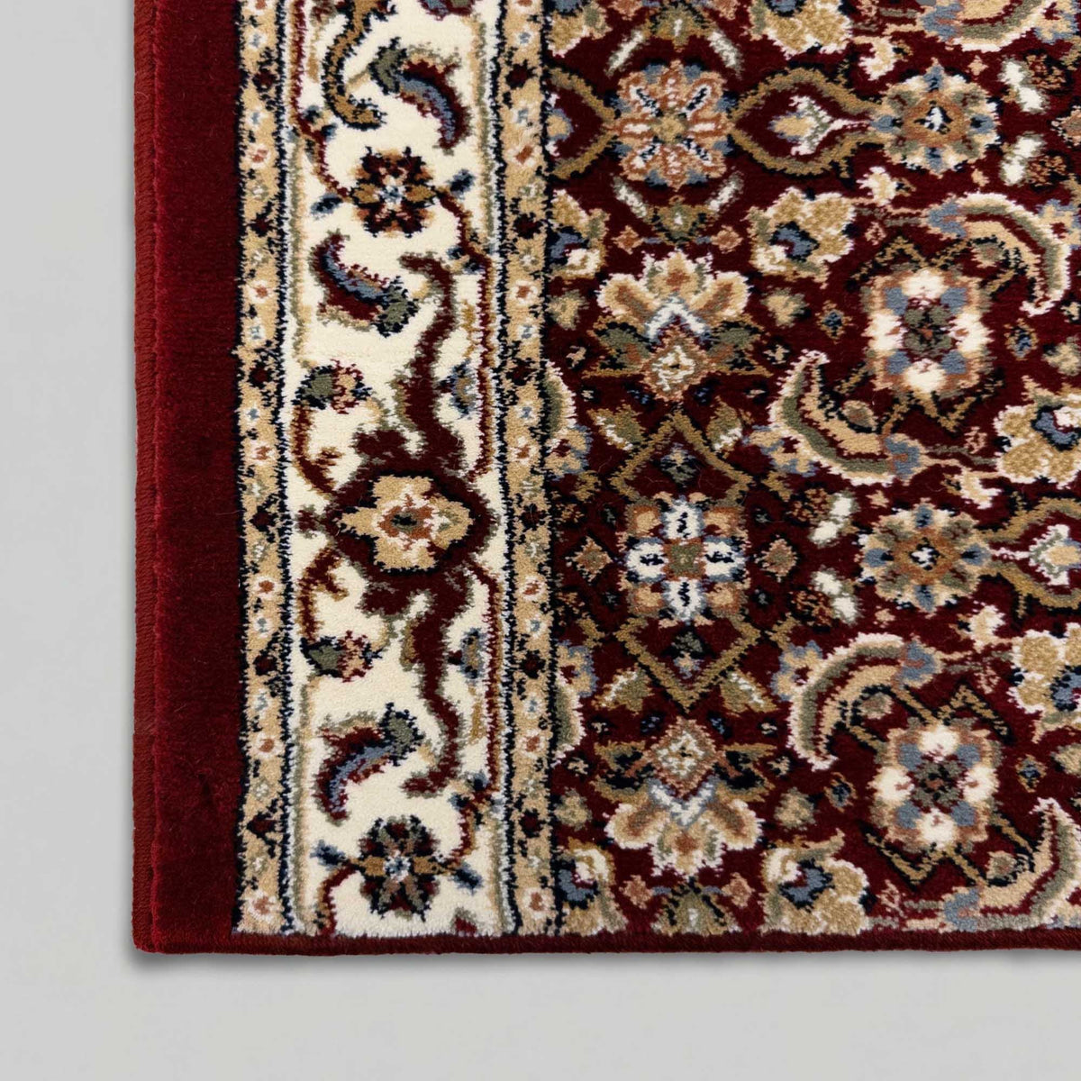 Ancient Garden Red/Ivory 57011-1414 Stair Runner