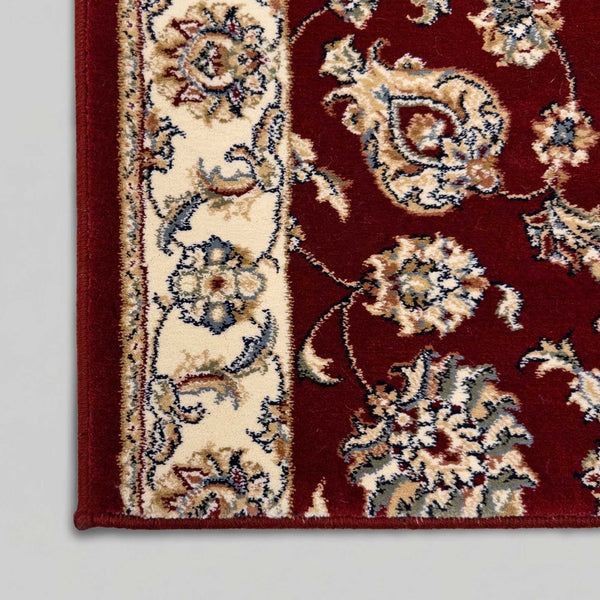 Ancient Garden Red/Ivory 57365-1464 Stair Runner