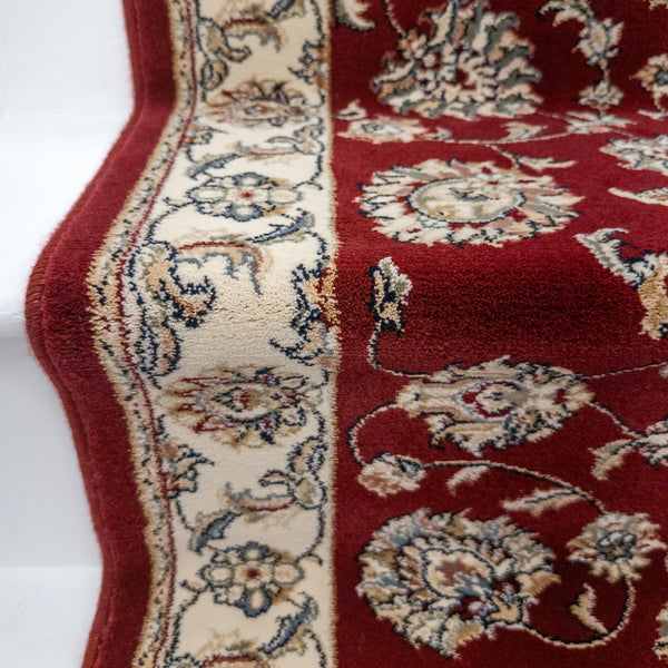 Ancient Garden Red/Ivory 57365-1464 Stair Runner