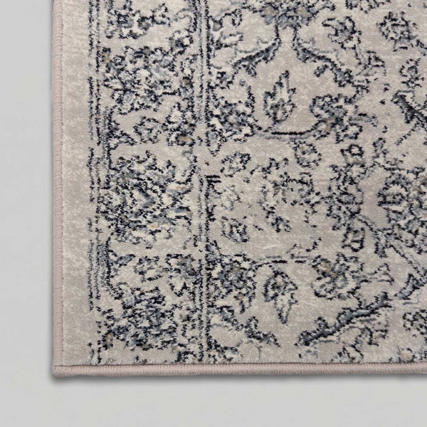 Ancient Garden Silver/Gray 57136-9696 Stair Runner