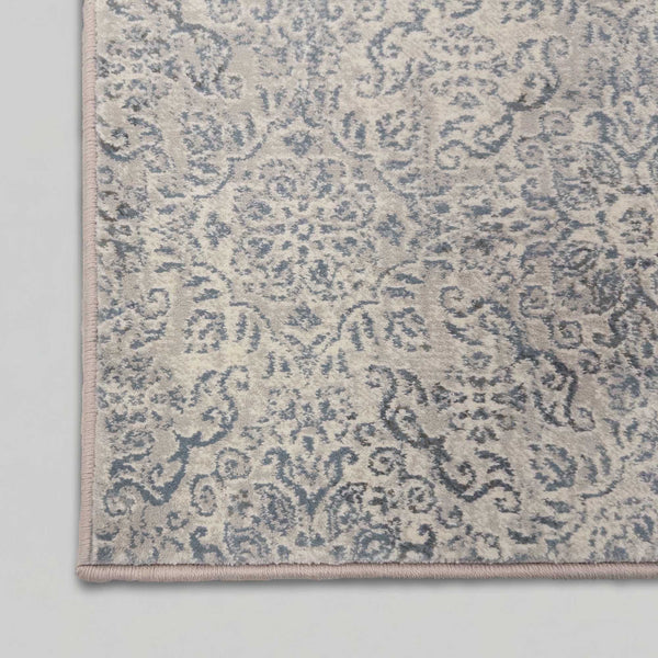 Ancient Garden Silver/Gray 57162-9646 Stair Runner