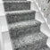 Ancient Garden Steel Blue/Cream 57136-4646 Stair Runner - 30cm / 66cm