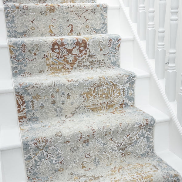 Annalise Beige/Multi 7602-899 Stair Runner