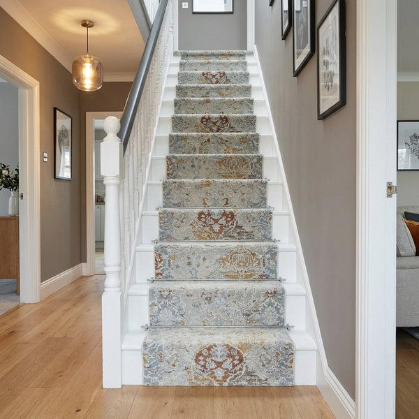 Annalise Beige/Multi 7602-899 Stair Runner