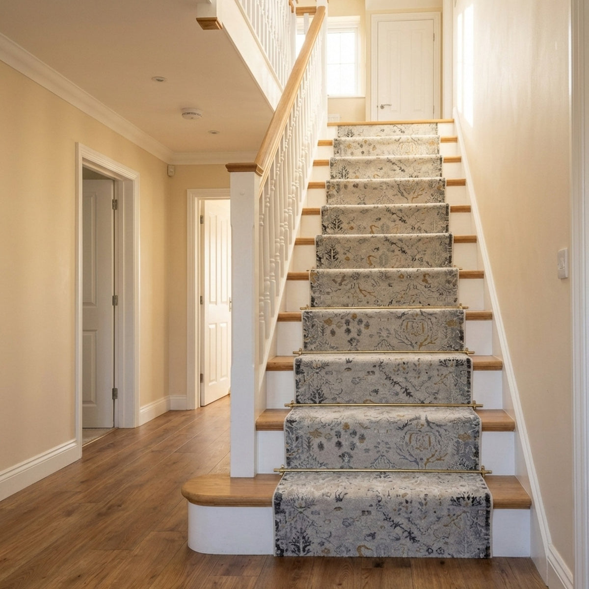 Annalise Cream/Multi 7602-199 Stair Runner