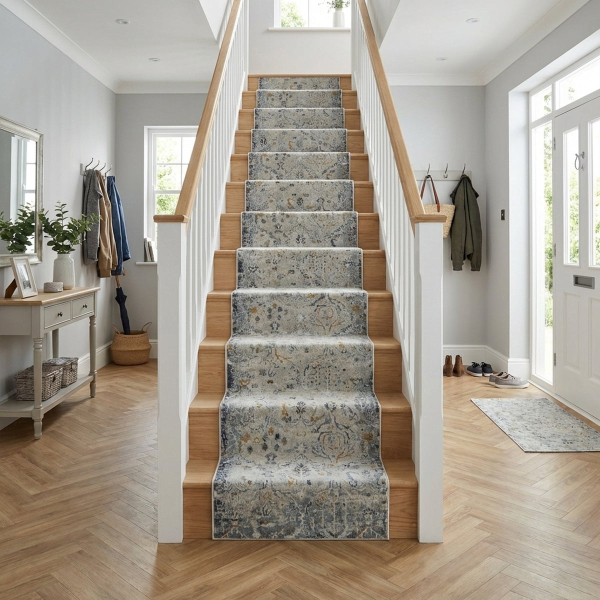 Annalise Cream/Multi 7602-199 Stair Runner
