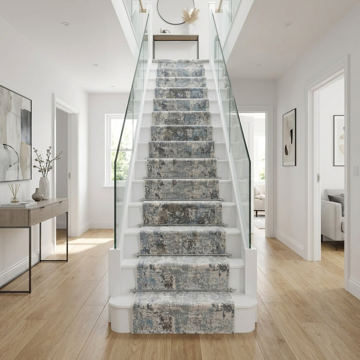 Castilla Cream 3528-190 Stair Runner