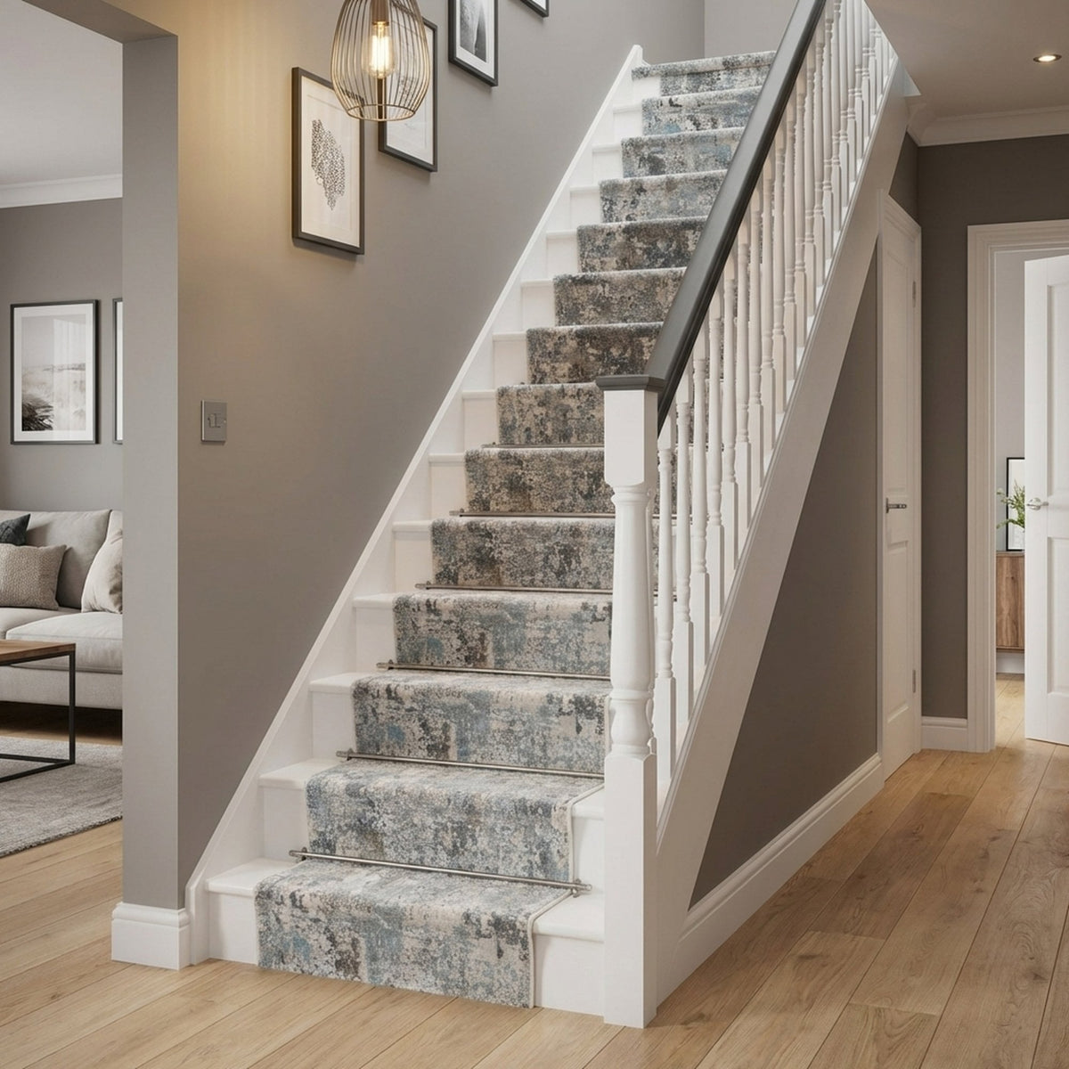 Castilla Cream 3528-190 Stair Runner