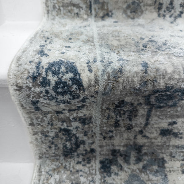 Castilla Gray/Blue 3530-950 Stair Runner