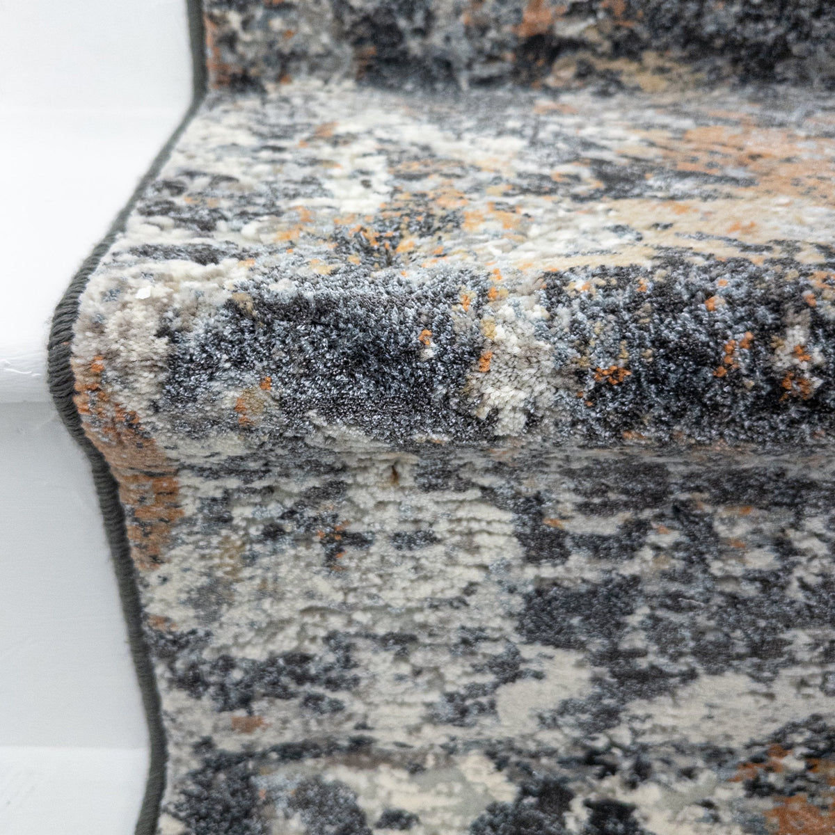 Couture Charcoal/Copper 52023-3616 Stair Runner