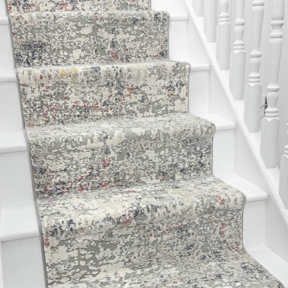 Couture Gray 52016-6464 Stair Runner