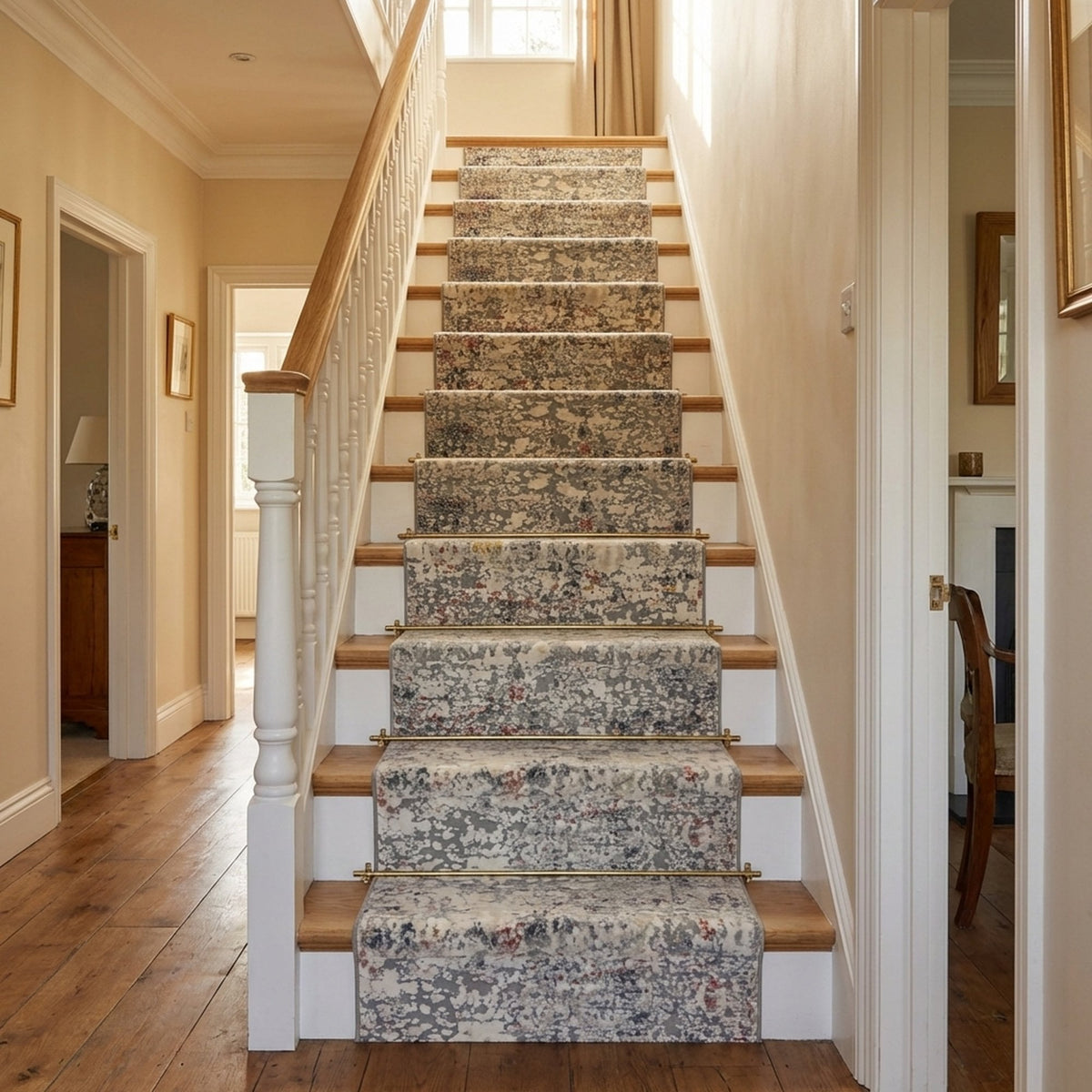 Couture Gray 52016-6464 Stair Runner