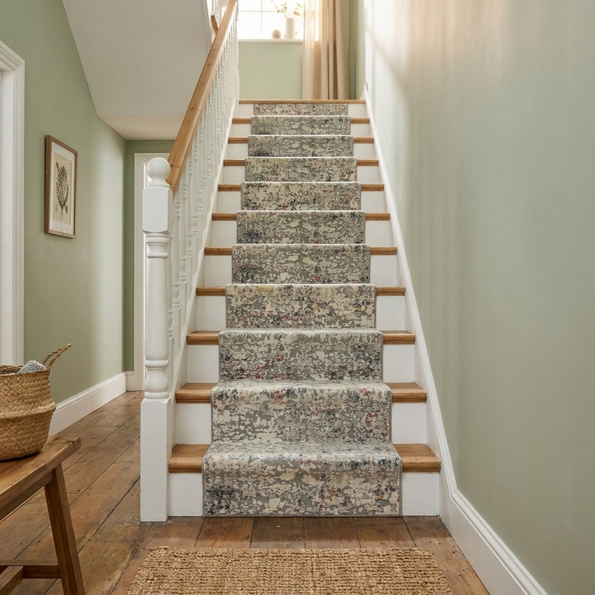 Couture Gray 52016-6464 Stair Runner