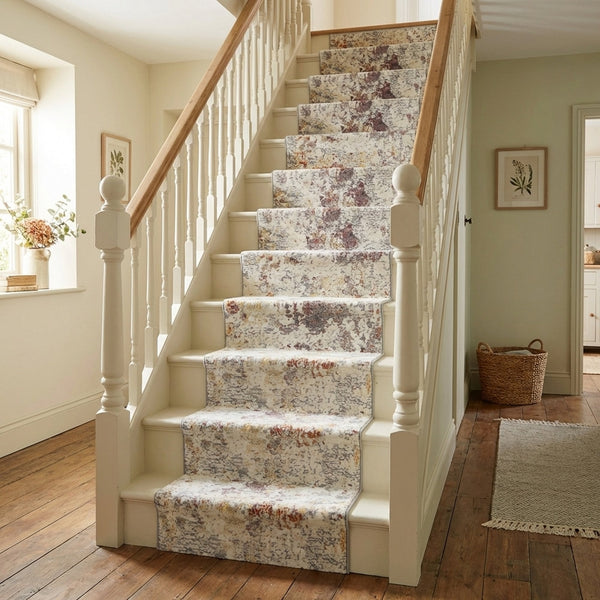 Couture Gray/Gold 52023-6414 Stair Runner