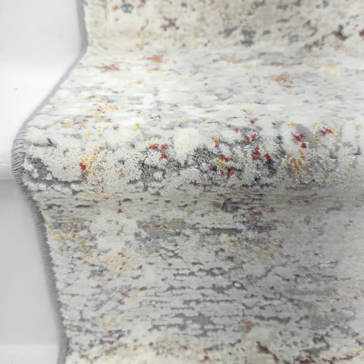 Couture Gray/Gold 52023-6414 Stair Runner
