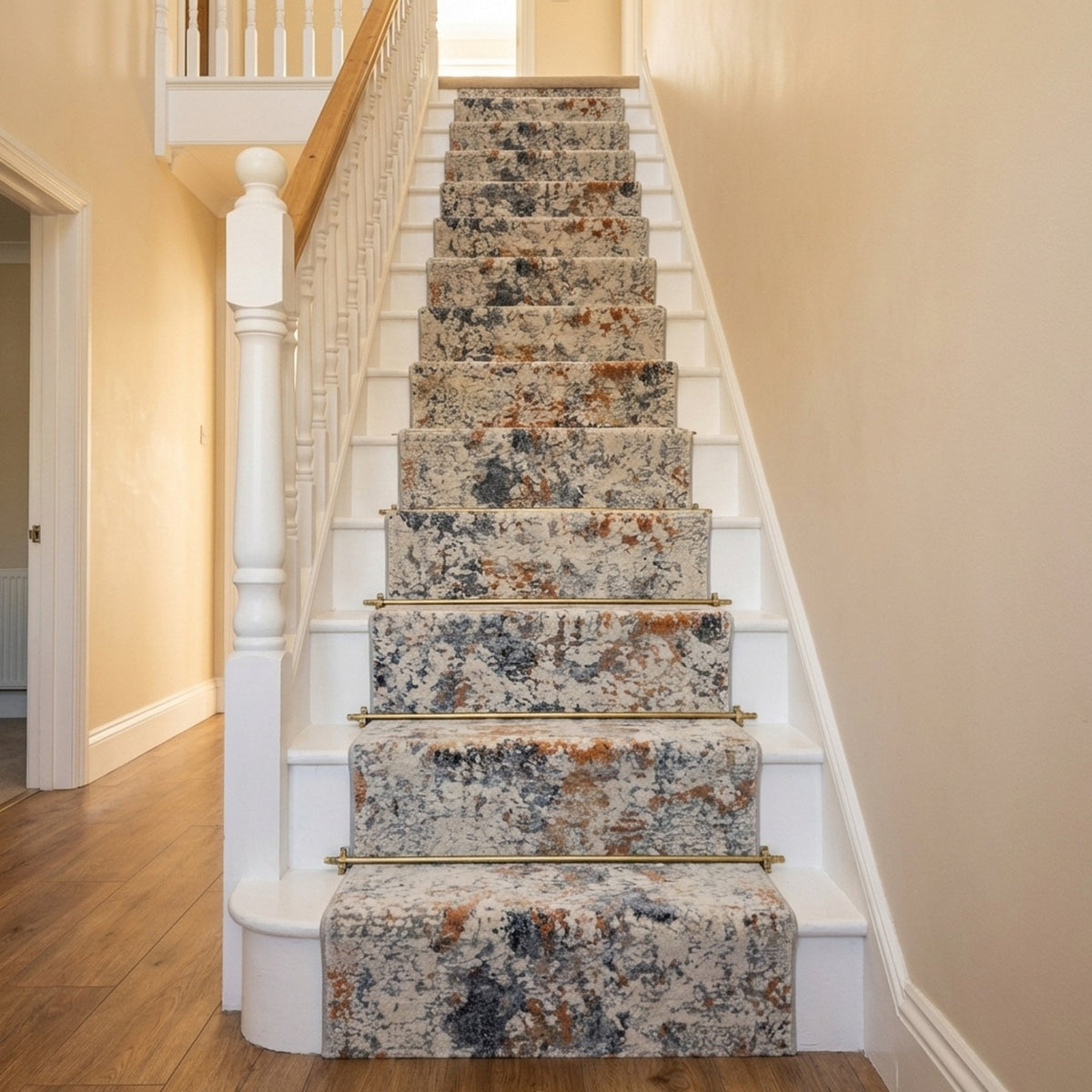 Couture Ivory/Copper 52023-6616 Stair Runner