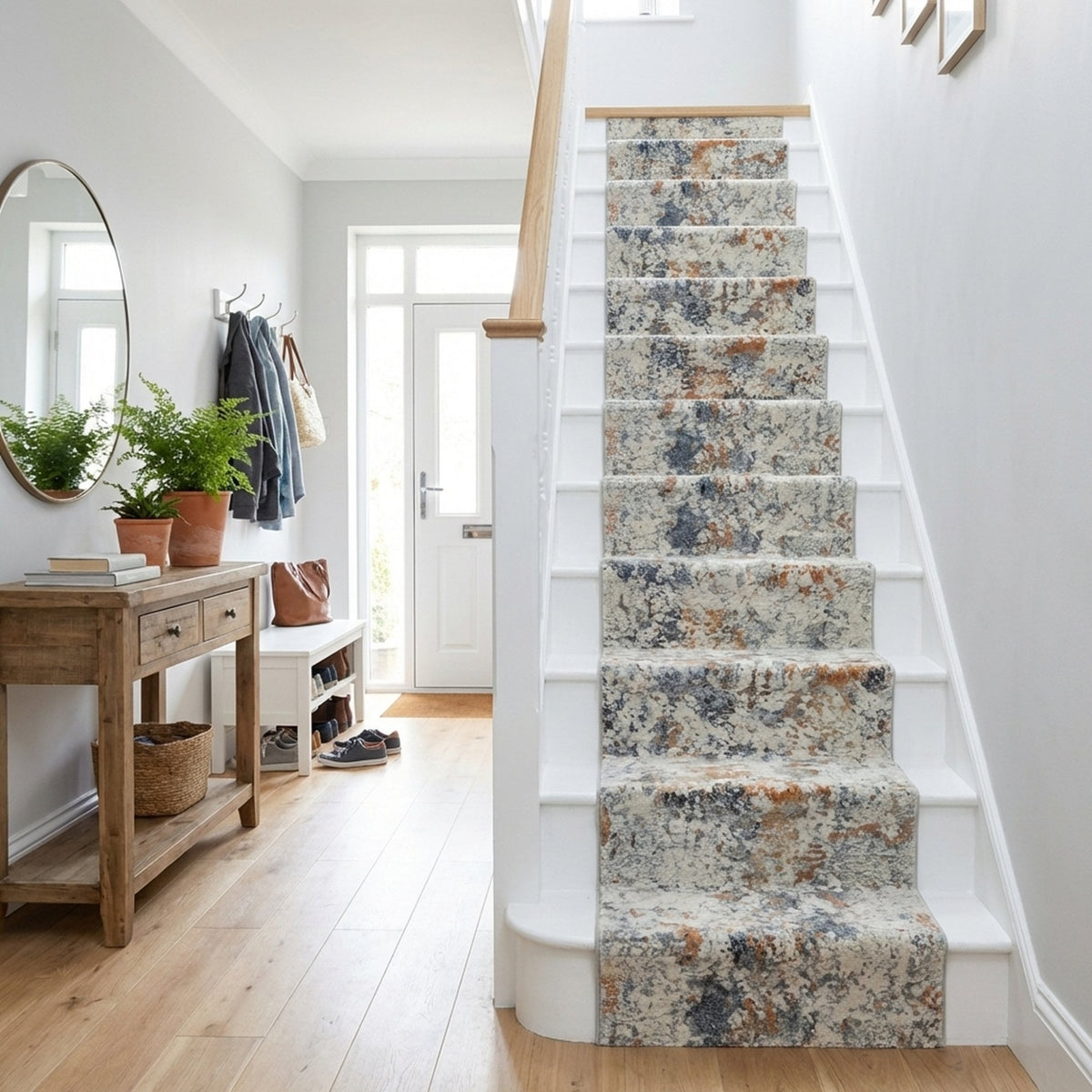 Couture Ivory/Copper 52023-6616 Stair Runner
