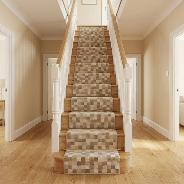 Eclipse Beige 63339-6282 Stair Runner