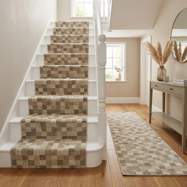 Eclipse Beige 63339-6282 Stair Runner