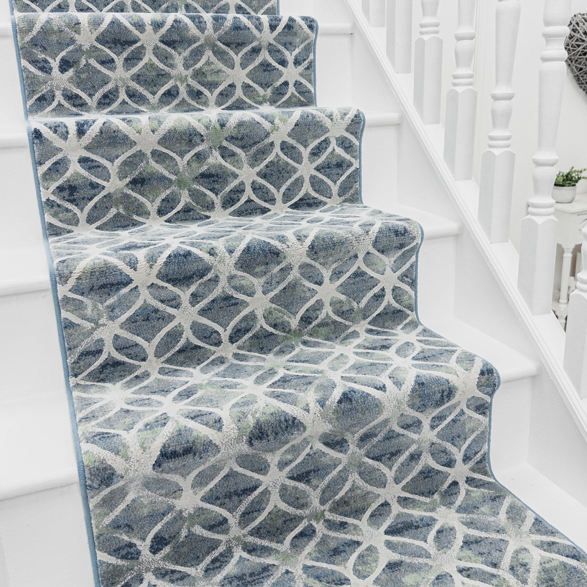 Eclipse Blue 63396-5666 Stair Runner