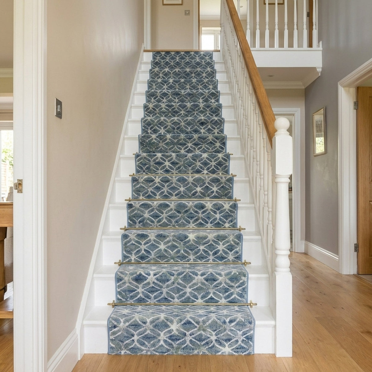 Eclipse Blue 63396-5666 Stair Runner