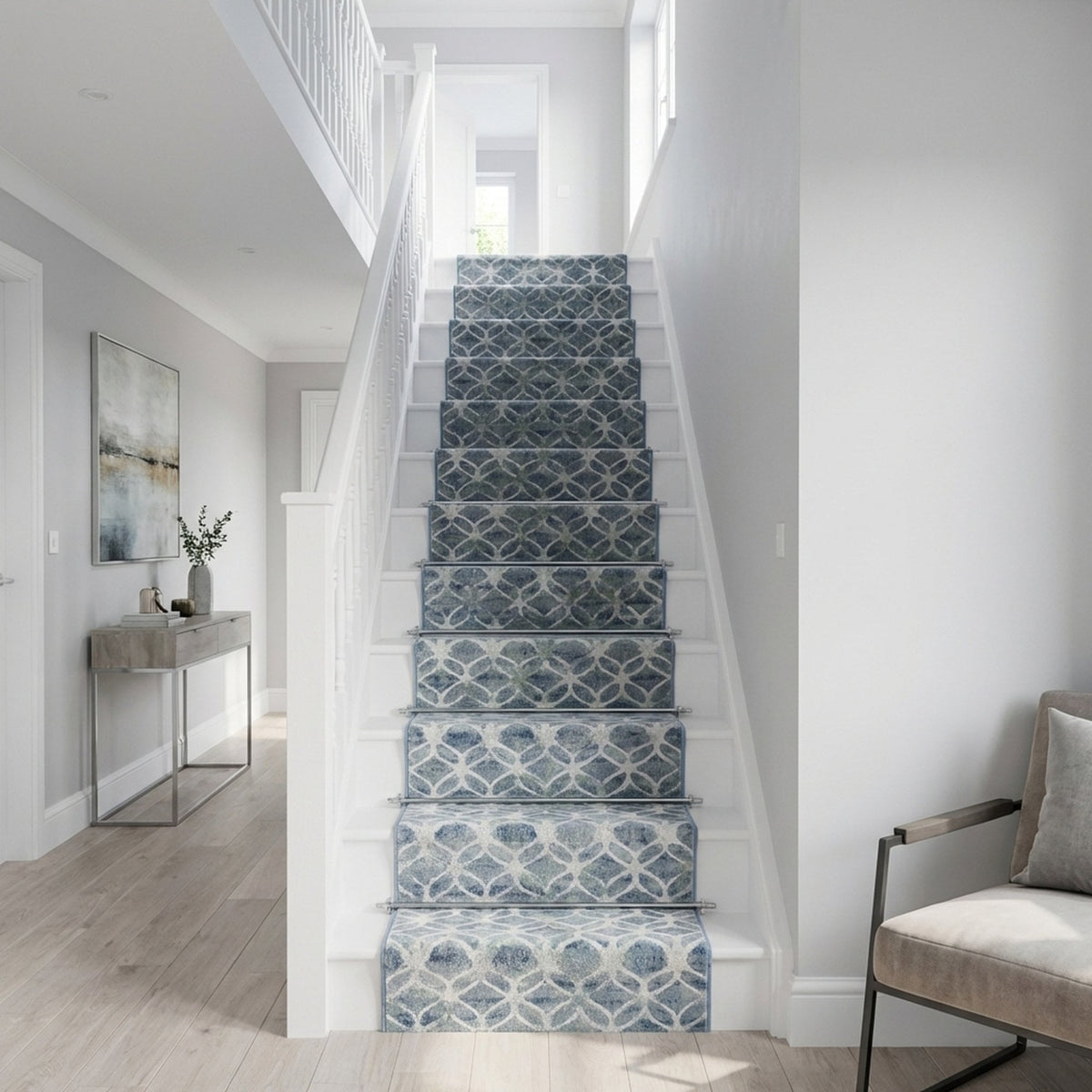 Eclipse Blue 63396-5666 Stair Runner