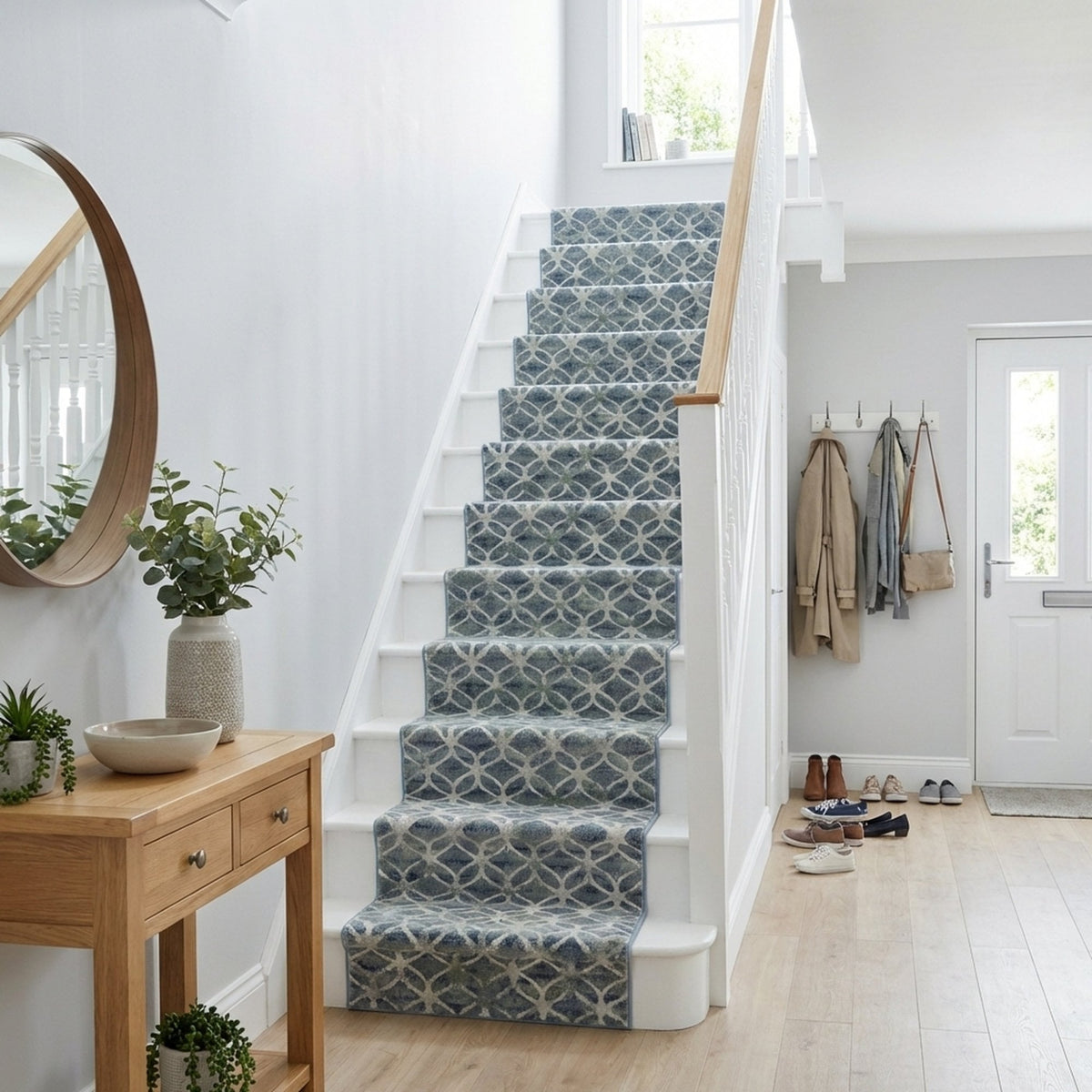 Eclipse Blue 63396-5666 Stair Runner