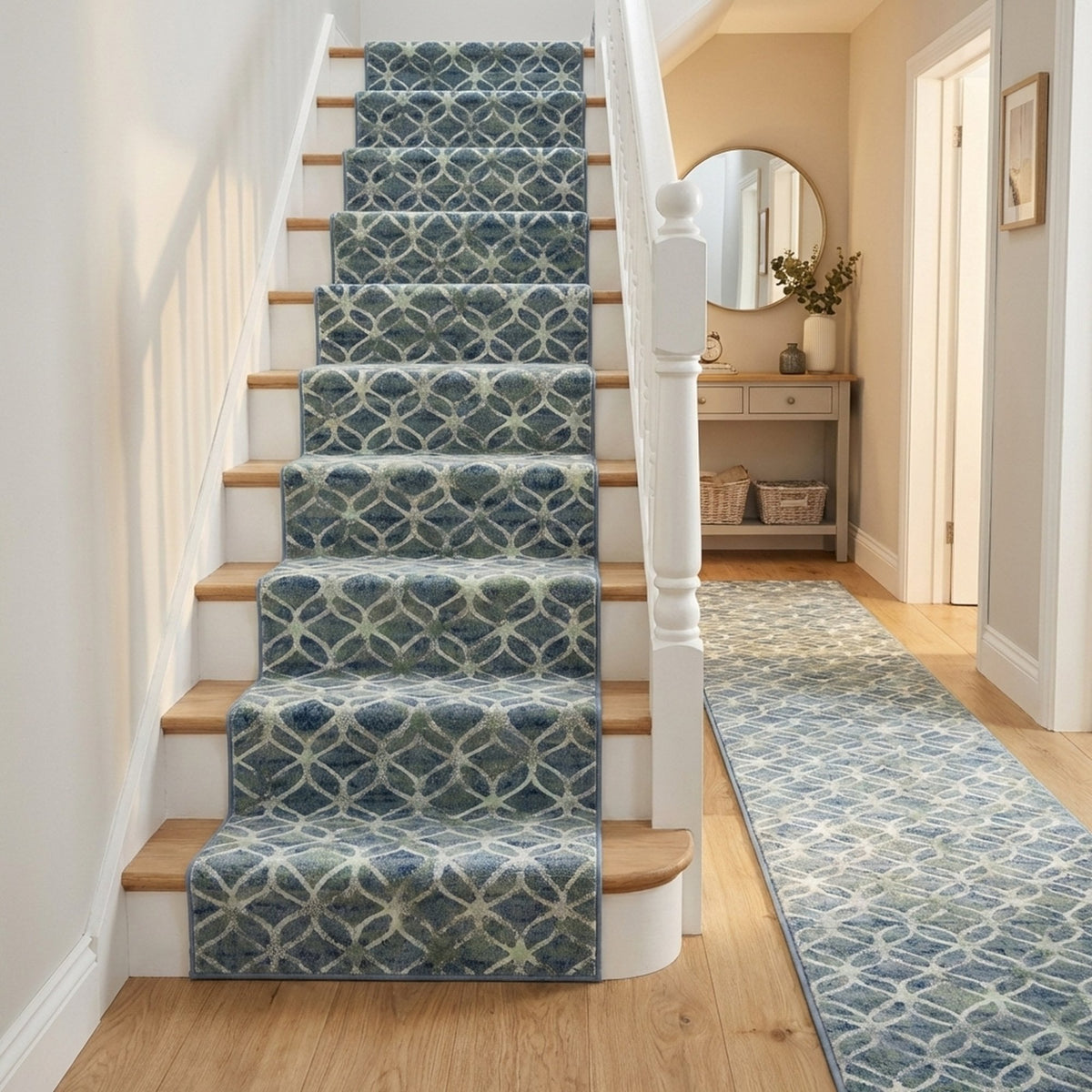 Eclipse Blue 63396-5666 Stair Runner