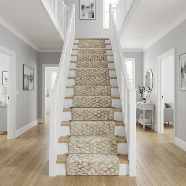 Eclipse Ivory 64194-8565 Stair Runner