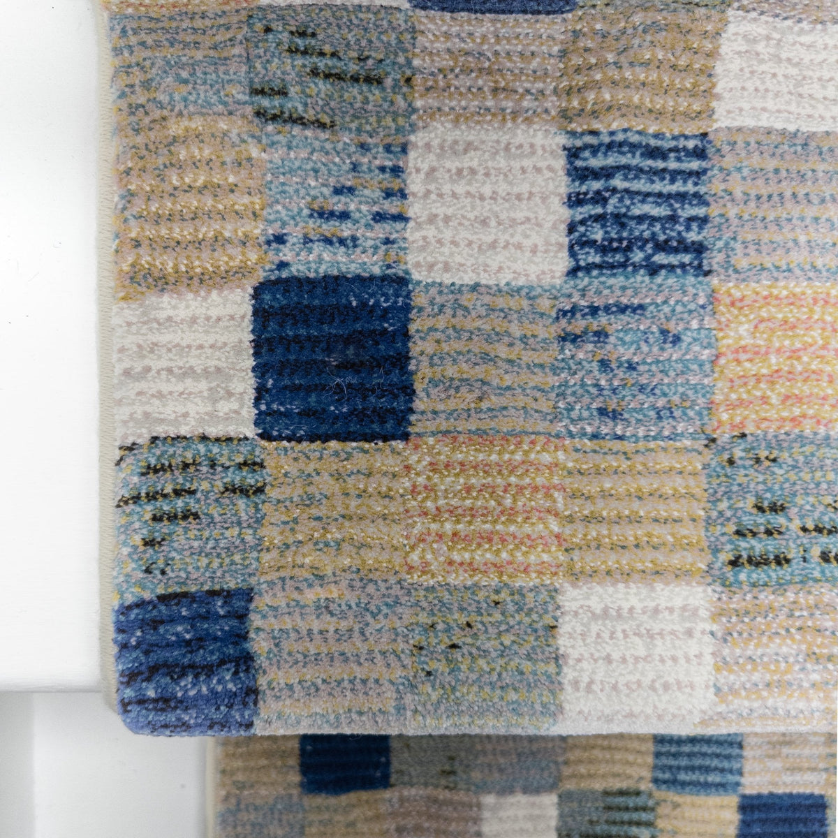 Eclipse Multi/Blue 63339-6121 Stair Runner