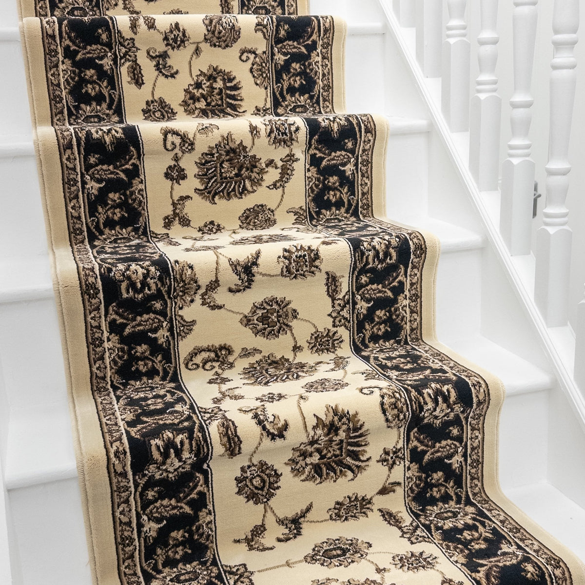 Legacy Crème/Marron 58020-160 Tapis d’escalier