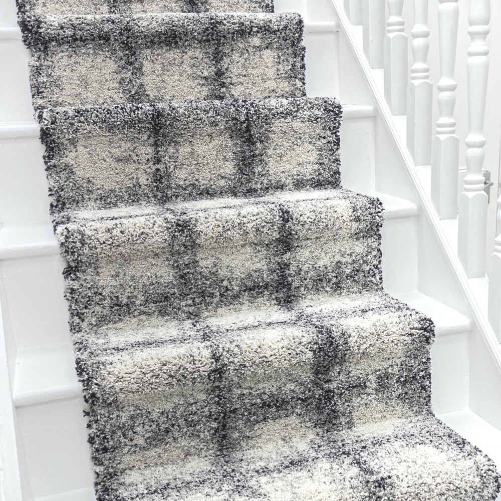 Mehari Noir/White 23095-6248 Tapis d’escalier