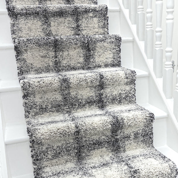 Mehari Noir/White 23095-6248 Tapis d’escalier