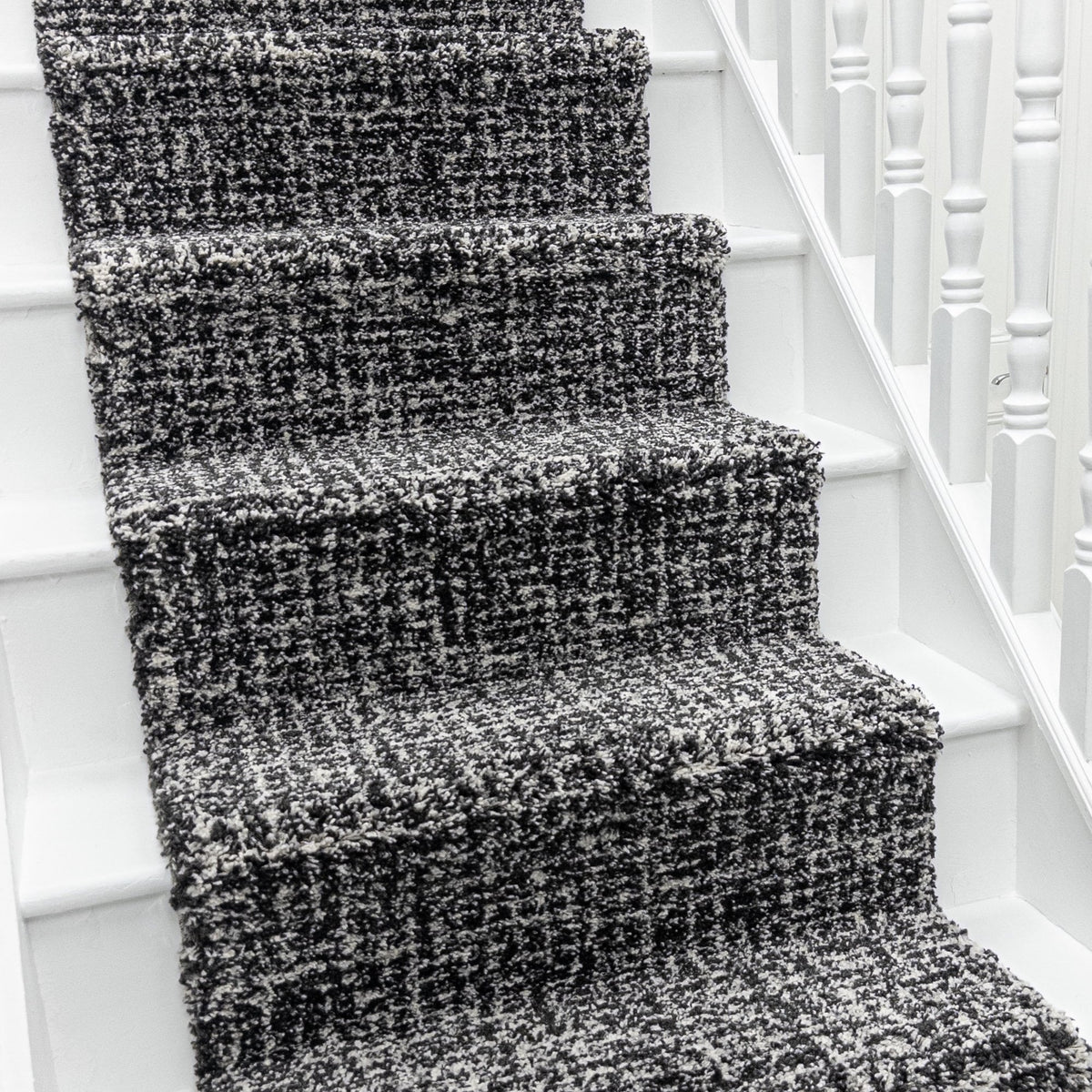 Mehari Dark Gris/Ivoire 23160-8268 Tapis d’escalier