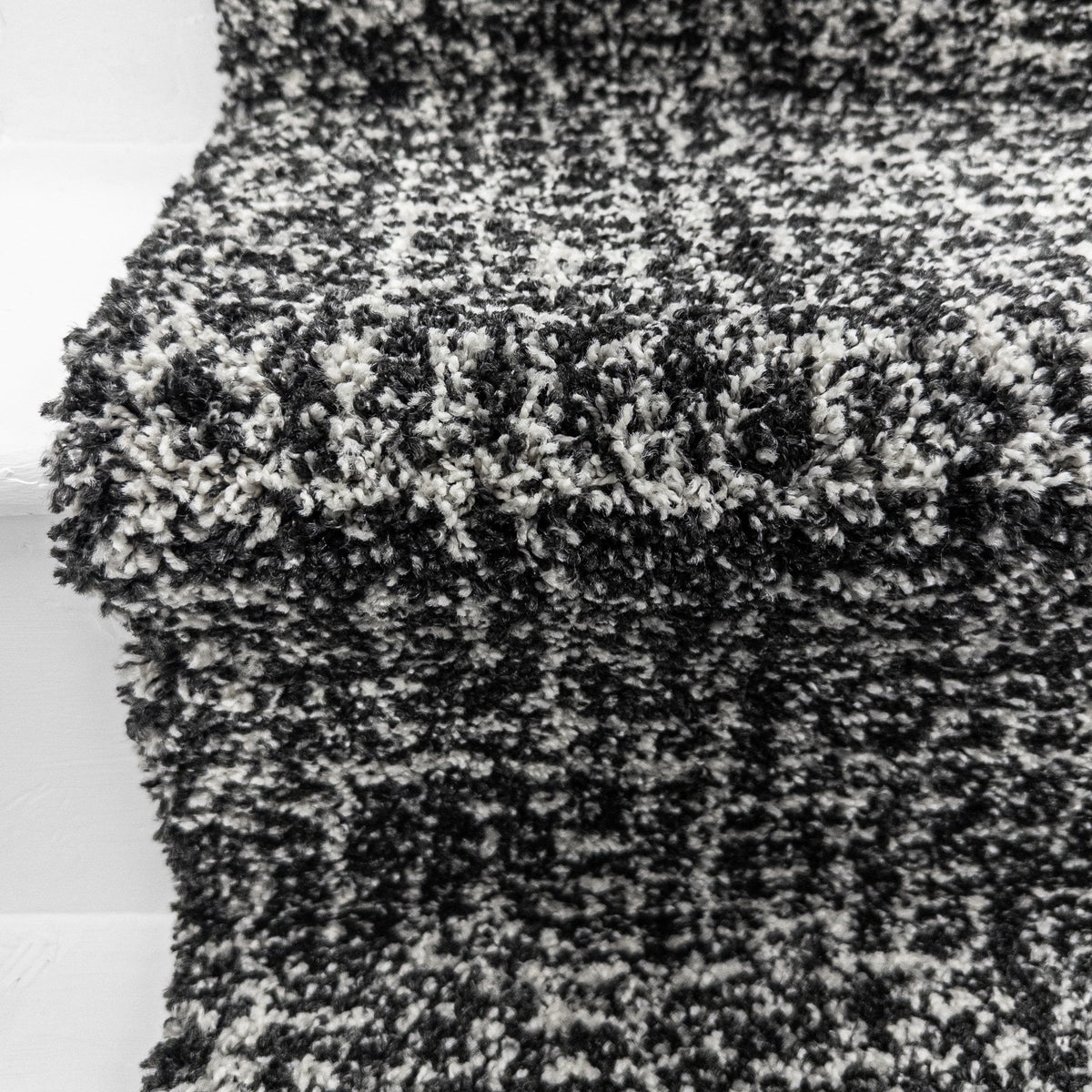 Mehari Dark Gray/Ivory 23160-8268 Stair Runner