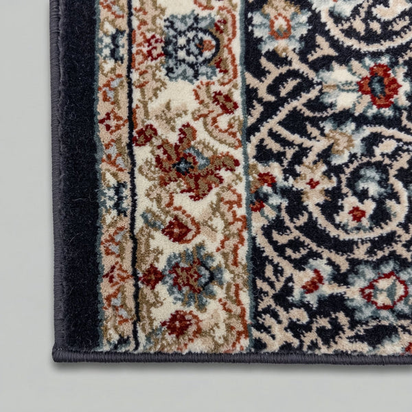 Melody Anthracite Ivory 985022-558 Stair Runner
